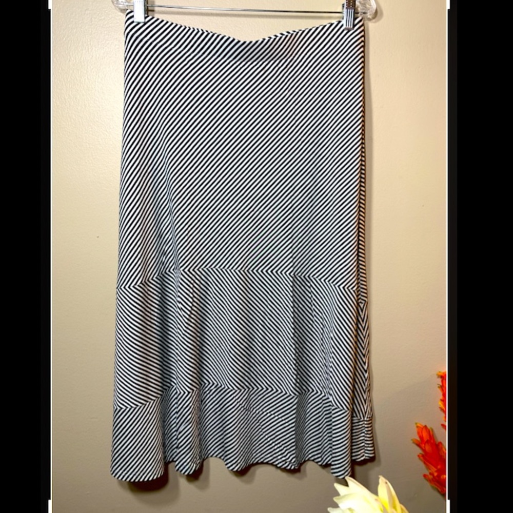 Chico’s  Stripe Maci Skirt